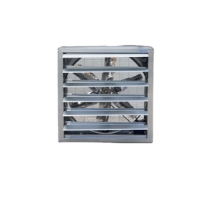 extractor axial de pared con persiana y malla de proteccion