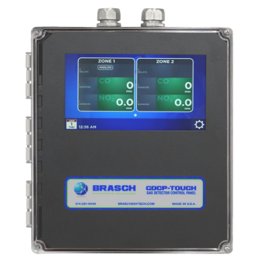 panel de control multizona touch